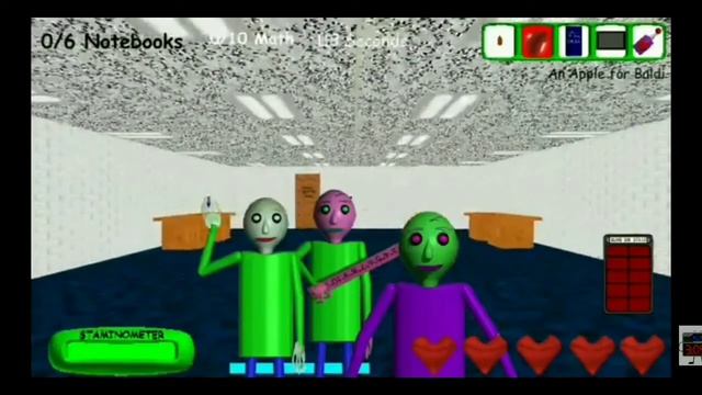 Baldi's Basics All Jumpscare Part 6 смотреть онлайн