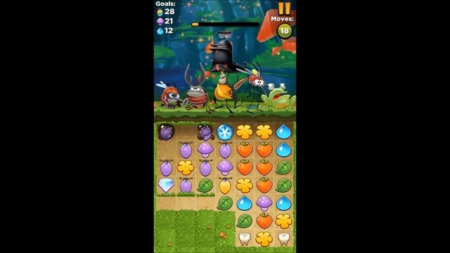 Best fiends level 409 walkthrough ios android gameplay HD смотреть онлайн