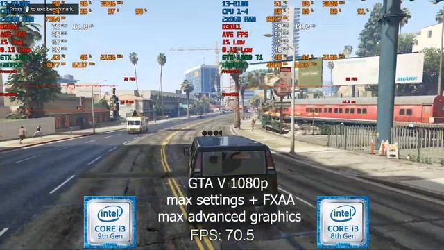 i3 9100F vs i3 8100 in 8 games at 1080p смотреть онлайн