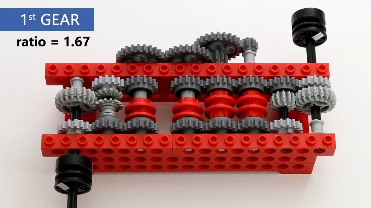 Строим и тестируем коробки передач LEGO: 2, 4, 6, 8, 12-скоростные смотреть онлайн
