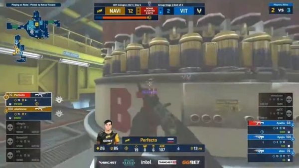Natus Vincere vs Team Vitality | IEM Cologne 2021 | CS:GO | Группа B