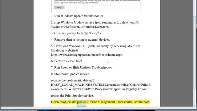 Fix Windows Update error 0x800f020b смотреть онлайн