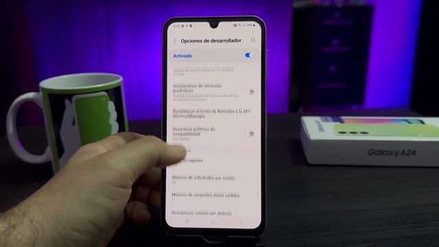 Cómo ACTIVAR OPCIONES de DESARROLLADOR SAMSUNG A24 #opcionesdedesarrollador #samsunga24 смотреть онлайн
