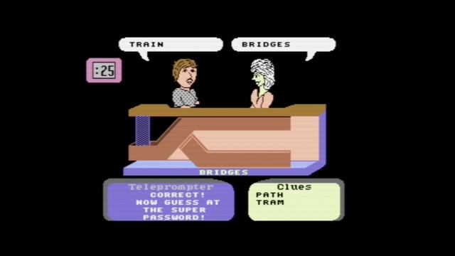 "SUPER PASSWORD" on the COMMODORE 64 (emulation by VICE) смотреть онлайн