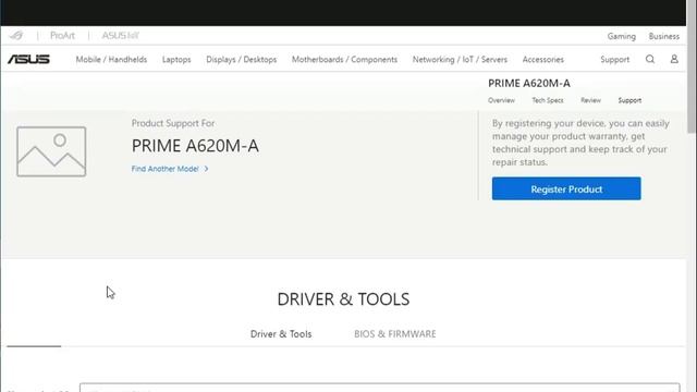 How to Download driver Asus PRIME A620M-A Motherboard windows 11 or 10 смотреть онлайн
