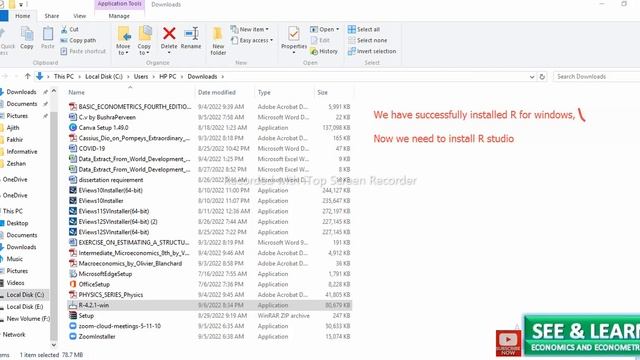 How To Download And Install R & R Studio For Windows || R And R Studio For Windows