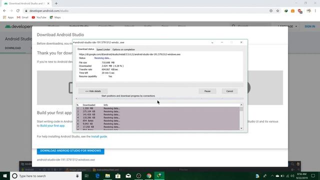 How to Download and Install Android Studio in Windows 10 смотреть онлайн