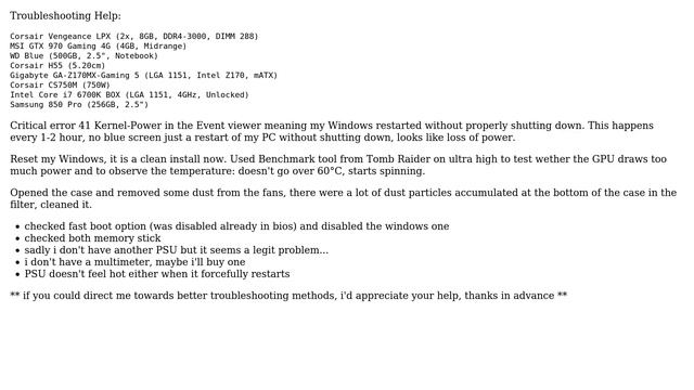 Critical error 41 Kernel-Power in the Event viewer no BSoD (2 Solutions!!) смотреть онлайн