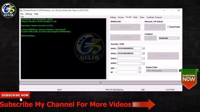 How To Repair Invalid, Null, Nill, ? IMEI Qmobile i9 MT6582, Rebuild Or Change смотреть онлайн