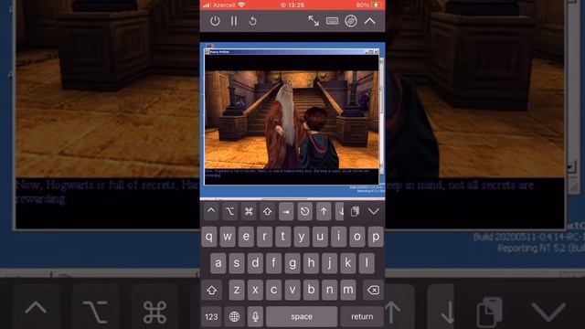 Running Harry Potter and The Sorcerer's Stone PC game on iOS (UTM, ReactOS) смотреть онлайн