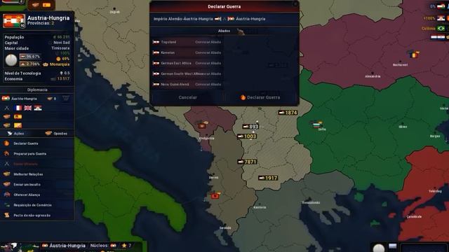 Age of Civilization 2 ( AoC 2, AoH 2 )_ - WW1, a unificação do Império Alemão com a Áustria-Hungria смотреть онлайн