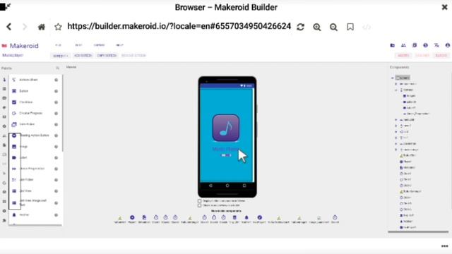 Mp3 Music player Professional App AIA File Makeroid appybuilder tutorial hindi By And Tech Video смотреть онлайн