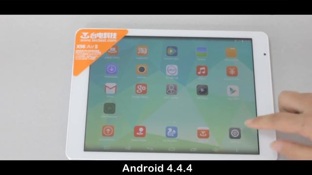 Teclast X98 Air II Dual Boot (Win8.1 & Android 4.4) Tablet Unboxing Video смотреть онлайн