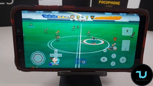 Pocophone F1 Inazuma Eleven Strikers Wii Gameplay/Dolphin emulator/Android 9 test смотреть онлайн