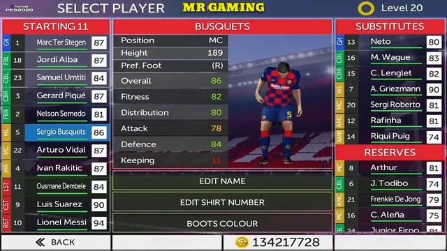 PES 2020 MOD FTS 20 Android Offline 300MB First Touch Score 2020 Best Graphics смотреть онлайн