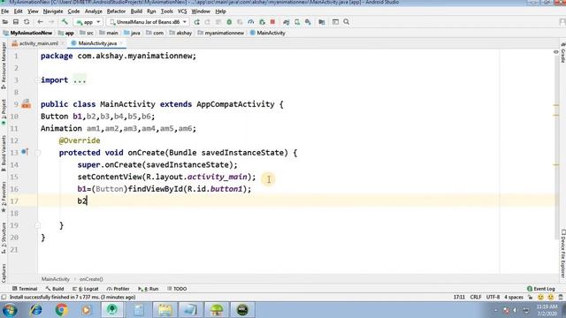 Part 35 - Animation Effect (FadeIN, FadeOUT,Rotate, ZoomIn and ZoomOUT) Android with Example смотреть онлайн