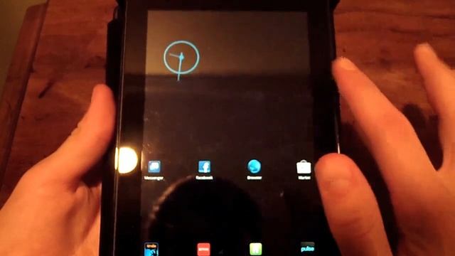 Kindle Fire With CM7 Cyanogen Mod 7 and ICS Skin смотреть онлайн