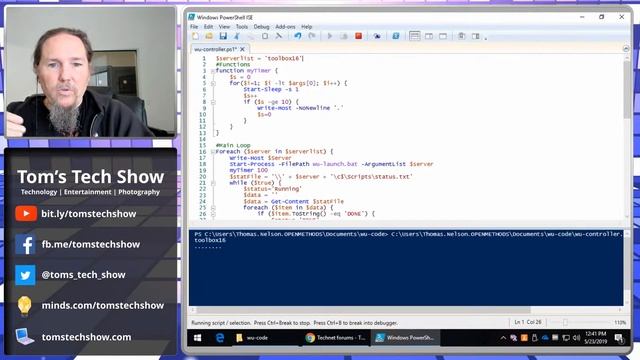 Windows Updates with PowerShell смотреть онлайн