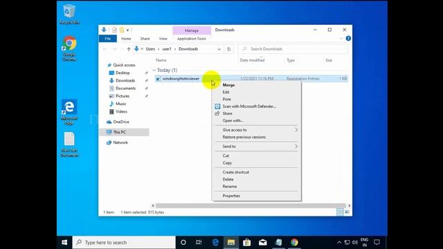 windows photo viewer | windows 10 | enable windows photo viewer windows 10 | registry update смотреть онлайн