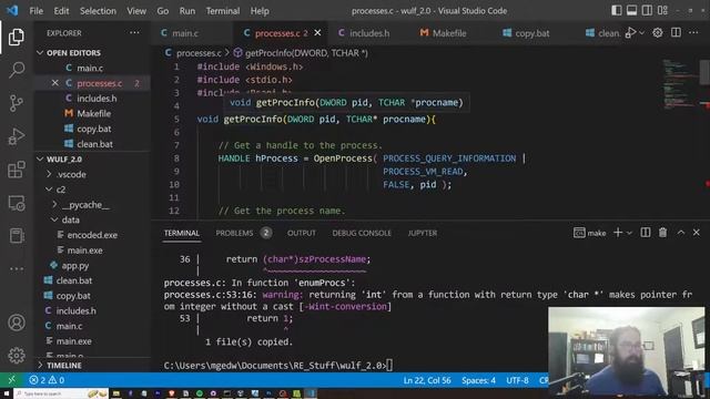[Livestream] Malware Development - Enumerating Processes, Persistence, Reading from Registry смотреть онлайн