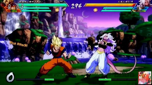 Dragon Ball FighterZ MAJIN ANDROID 21 First Gameplay Advert! смотреть онлайн