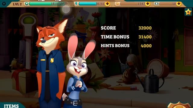 Zootopia Crime Files: Hidden Object (By Disney) Gameplay IOS/Android Video Game