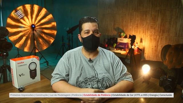 Speedlite Godox V1 - A Cabeça Redonda Faz Diferença? смотреть онлайн