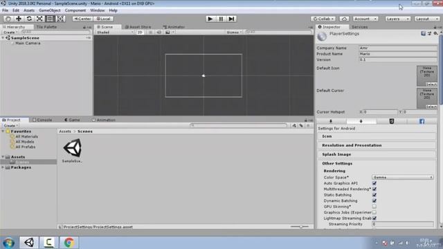 البداية في يونتي - تحميل ( sdk, jdk, ndk) смотреть онлайн
