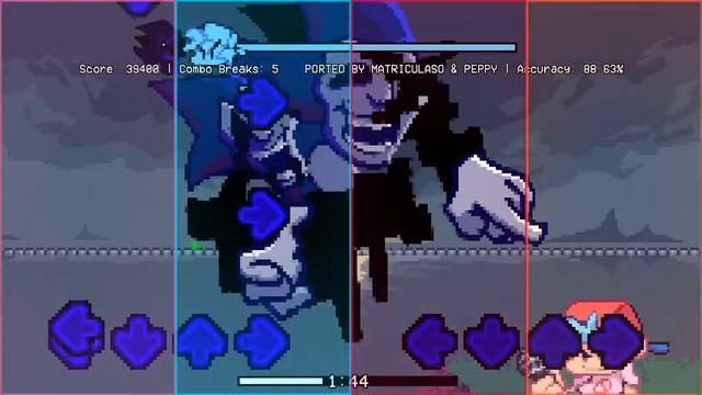 FNF MOD lord x lullaby android optimized by me||Friday Night Funkin Malaysia смотреть онлайн