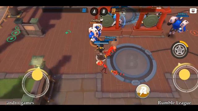 Rumble League (by Space Ape) - action game for android and iOS - gameplay. смотреть онлайн