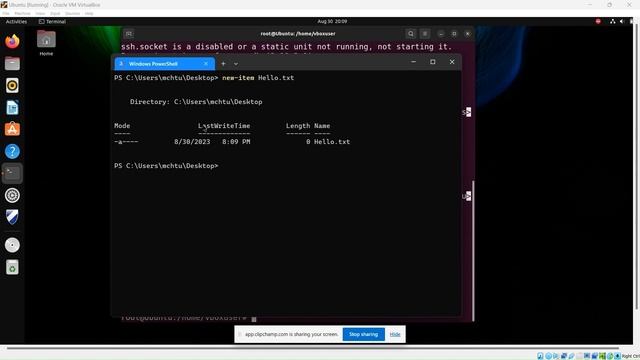 SSH into VirtualBox and File Transfer with SCP- Linux смотреть онлайн