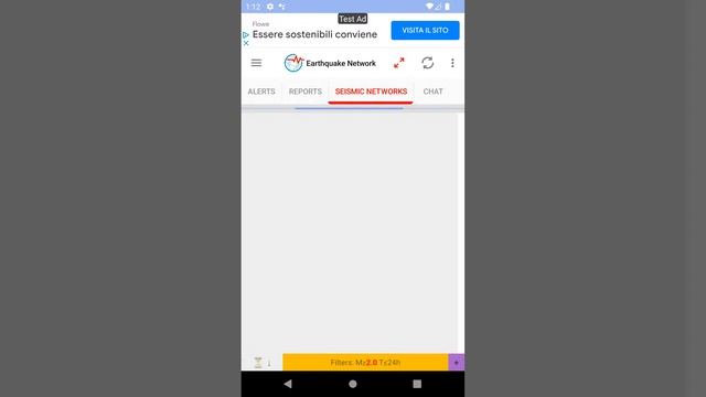 Configuration of Earthquake Network app on Android 12 смотреть онлайн
