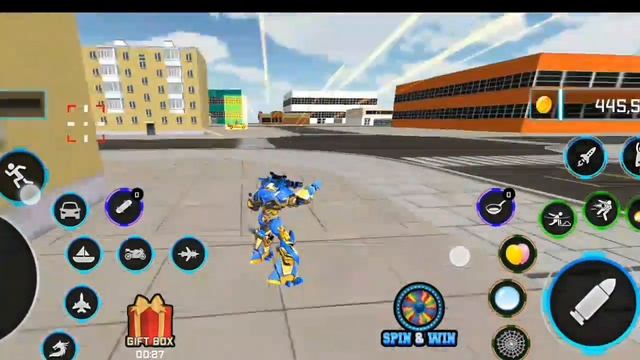 Optimus Prime Multiple Transformation Jet Robot Car Game 2024 - Android Gameplay смотреть онлайн