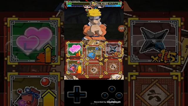 Naruto - ninja destiny - Naruto vs Sasuke (DraStic emulator android) смотреть онлайн