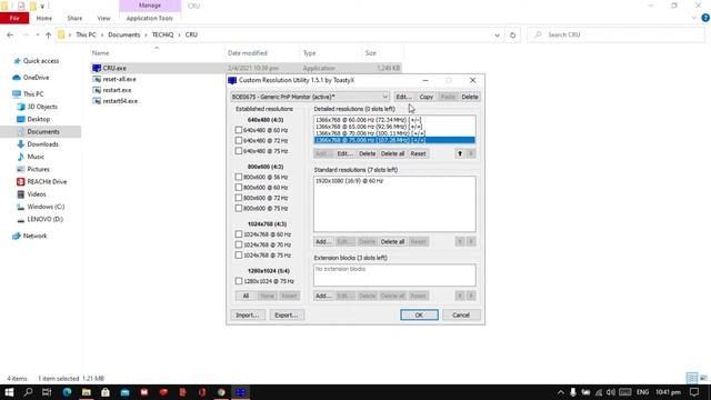 How to Overclock Monitor Using CRU (FPS BOOST) смотреть онлайн