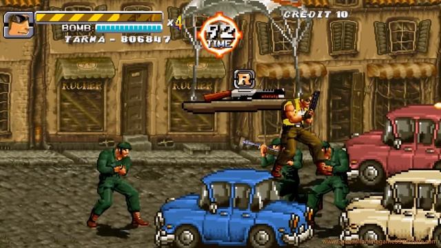 💥🐉 Metal Slug beat 'em up 0.2 2017 | OpenBoR Gamer смотреть онлайн