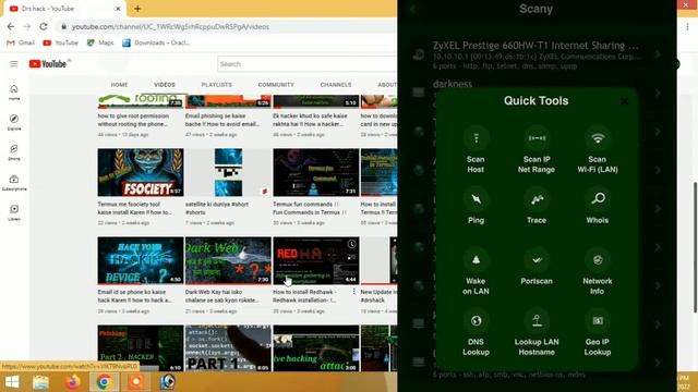 network scanning Android app !! how to scan network in smartphone. смотреть онлайн