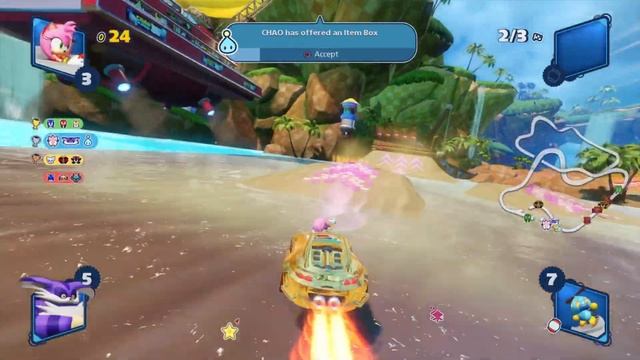 AMY Lost Palace (Expert) Team Sonic Racing in 2021! (Team Race) смотреть онлайн