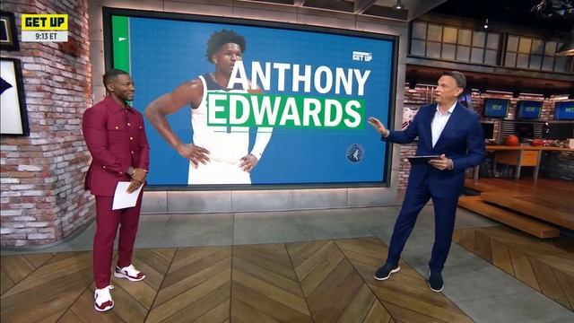Tim Legler breaks down Anthony Edwards' MONSTER DUNK vs. the Jazz 🔥 | Get Up смотреть онлайн