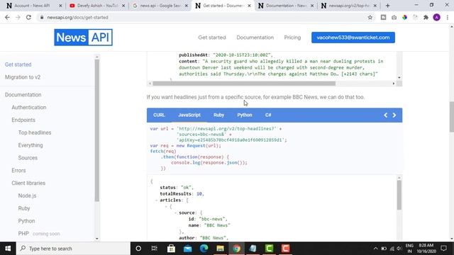 News App Using API in HINDI Part 1 | Create a News Android App Using API IN HINDI by Devefy Ashis смотреть онлайн