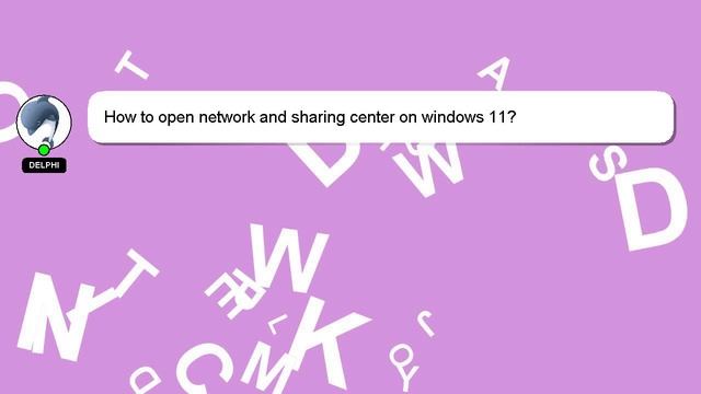 How to open network and sharing center on windows 11? смотреть онлайн
