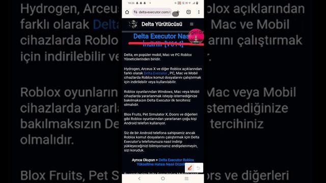 Roblox delta nasıl indirilir (2024) detaylı👌🏼 смотреть онлайн