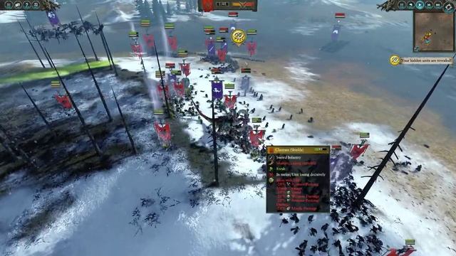 Double Doom Wheel - Skaven vs Dark Elves - Total War Warhammer 2: Online Battles #33 смотреть онлайн