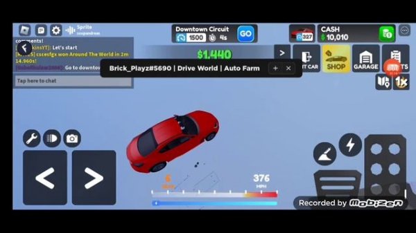 New Script Drive World Auto farm Fluxs / Delta Android 2023