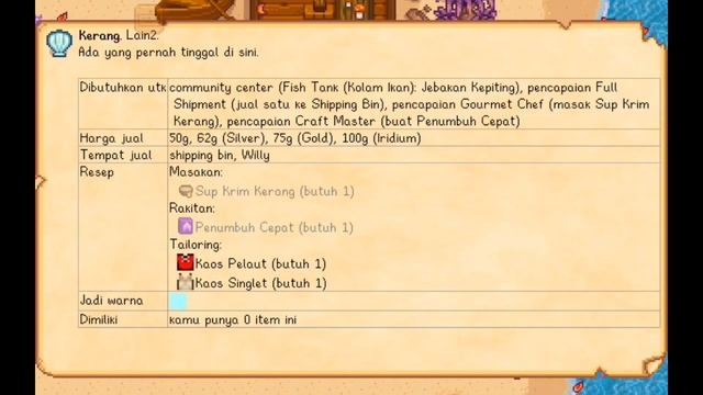 Stardew Valley Mod •|• Lookup Anything Bahasa Indonesia смотреть онлайн