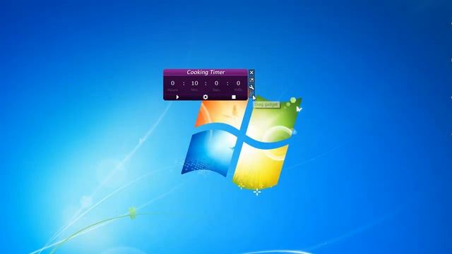Cooking Timer Widget for Windows 7 смотреть онлайн