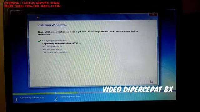 Cara Lengkap install ulang Windows 7 pakai Flashdisk atau Card Reader di Laptop atau PC ( TERBARU ) смотреть онлайн