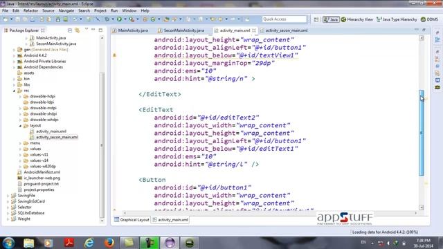 Android 0024 Explicit Intents смотреть онлайн
