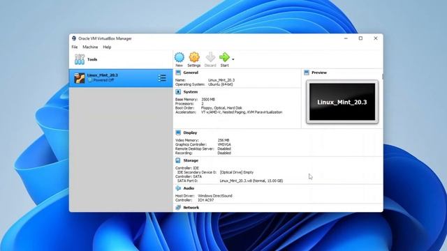 How to Install Linux Mint 20.3 on VirtualBox in Windows 11 смотреть онлайн