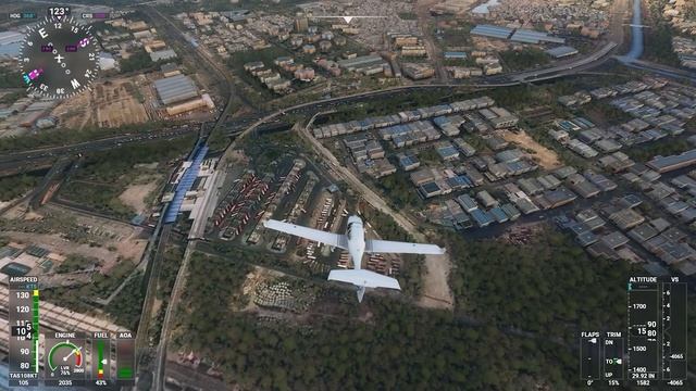 Delhi Guided Tour Microsoft Flight Simulator смотреть онлайн